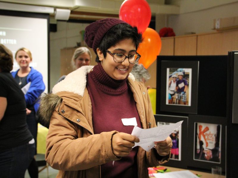 Born This Way Event - Parishma reading their poem